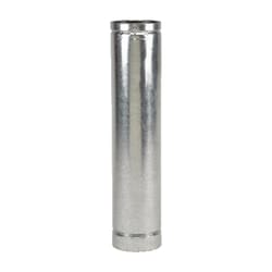 Selkirk 3 in. D X 36 in. L Galvanized Steel Stove Pipe