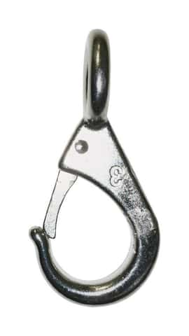 Baron 5/8 in. D X 2-3/4 in. L Polished Stainless Steel Snap Hook