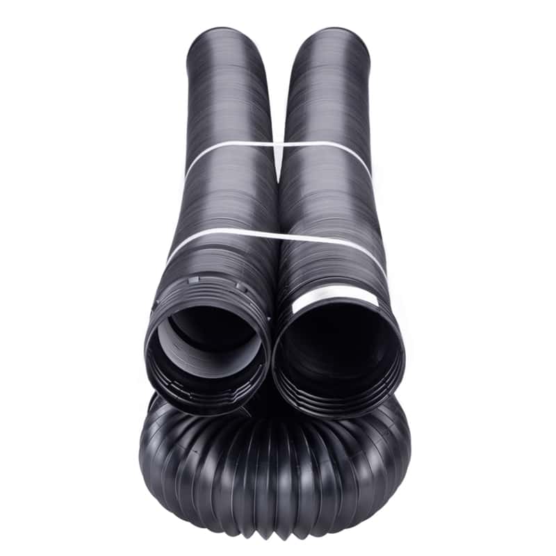 FlexDrain 4 in. D X 50 ft. L Polypropylene Drain Pipe Ace Hardware