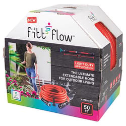 Fitt Flow 1/2 in. D X 50 ft. L Light Duty Garden Hose