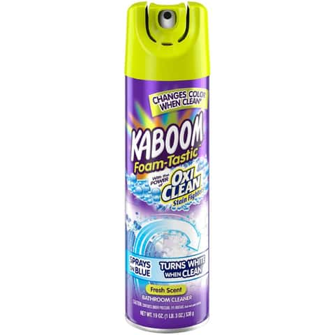 Kaboom OxiClean Fresh Clean Scent Bathroom Cleaner 19 oz Foam - Ace Hardware