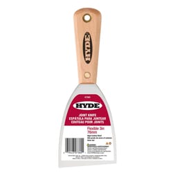 Hyde 3 in. W High-Carbon Steel Flexible Joint Knife