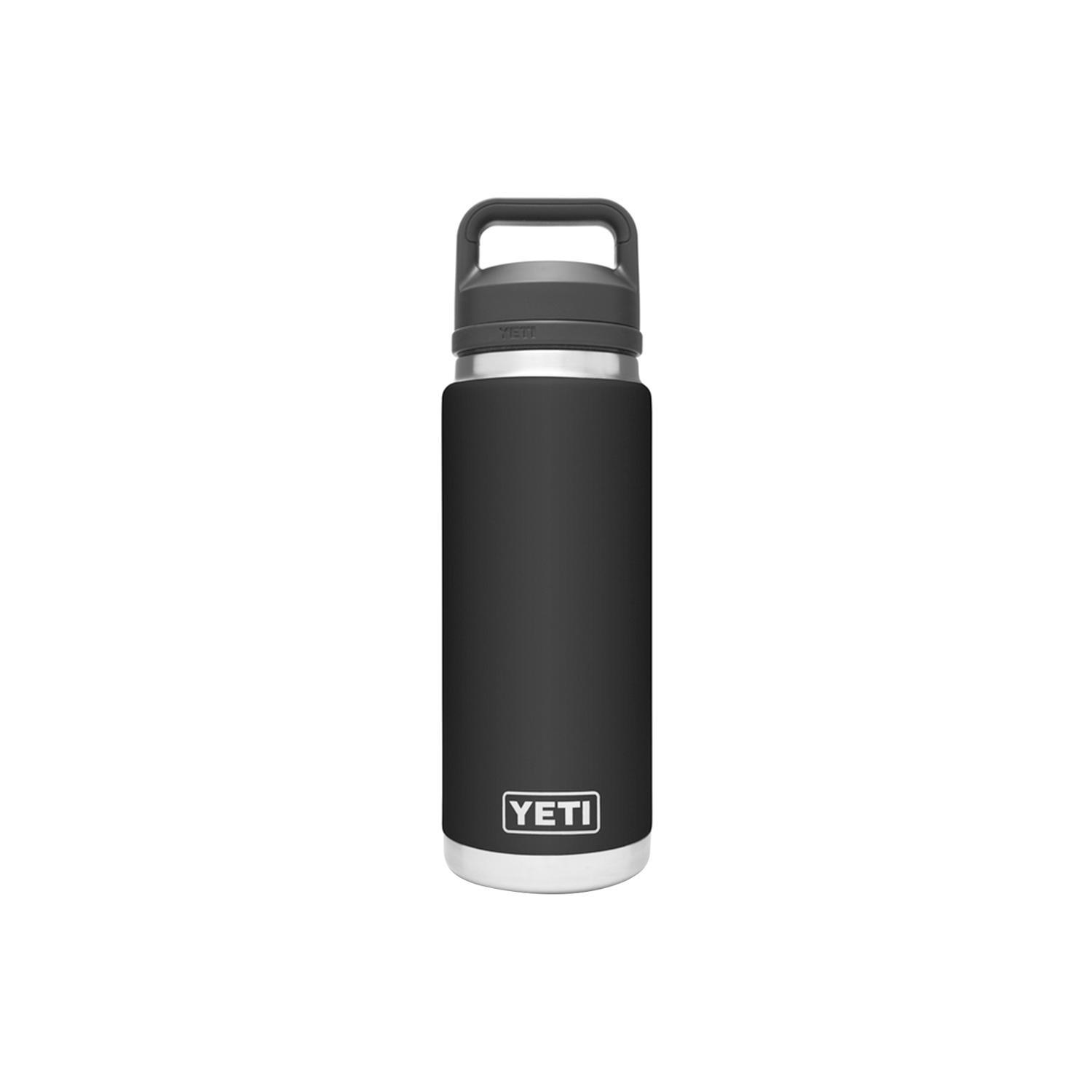  YETI Rambler 26 oz Bottle, Vacuum Insulated, Stainless Steel  with Chug Cap, Rescue Red: Home & Kitchen