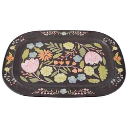 Karma Multicolored Melamine Folklore Serve Tray 1 pk