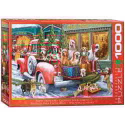 Eurographics Puppy Presents Jigsaw Puzzle Multicolored 1000 pc