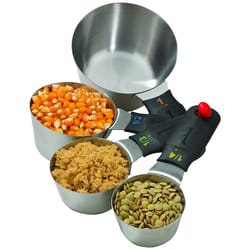 Good Cook Stainless Steel Silver Measuring Set