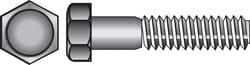 HILLMAN 5/16 in. D X 2 in. L Hot Dipped Galvanized Steel Hex Bolt 100 pk