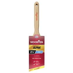 Wooster Alpha 2-1/2 in. Firm Angle Paint Brush