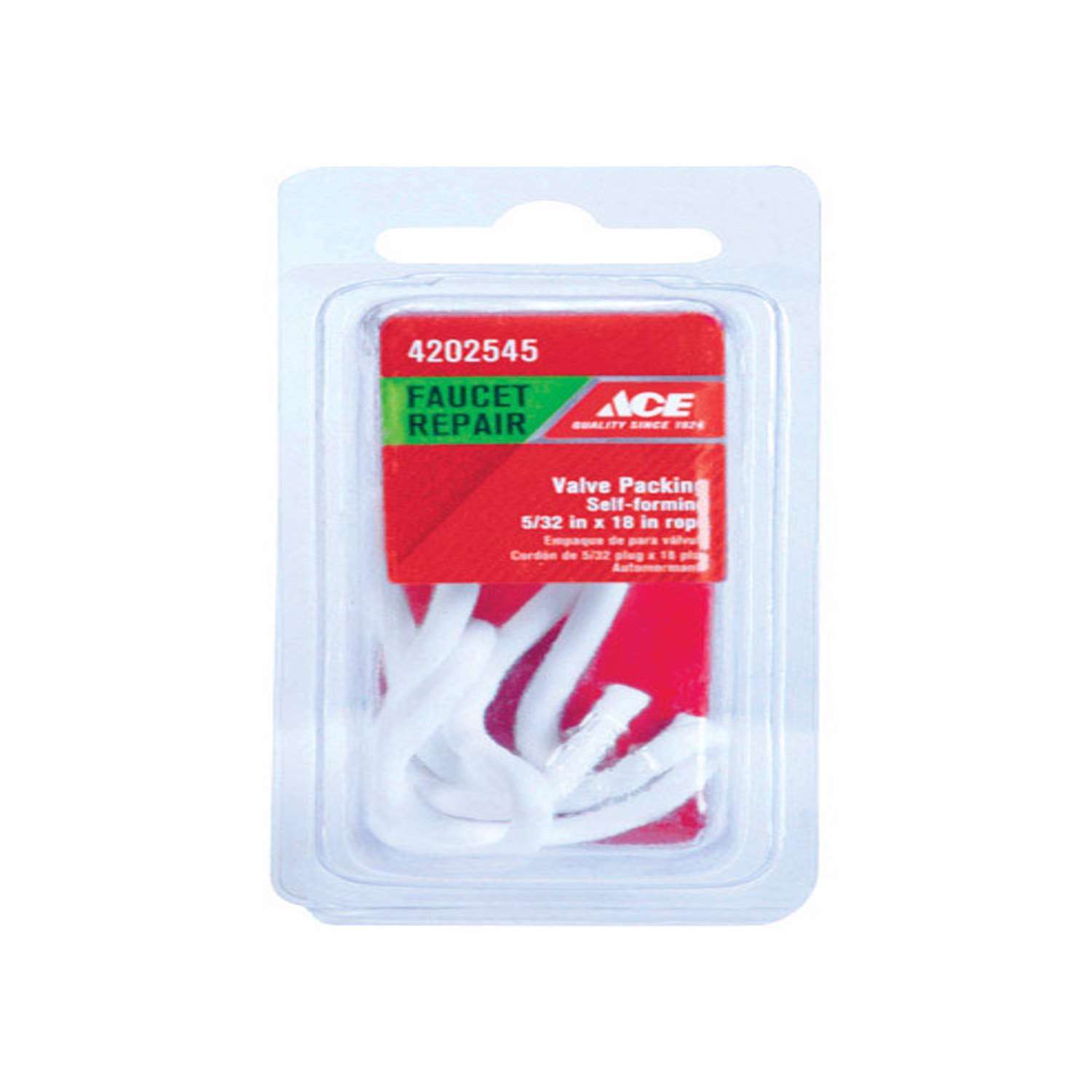 Ace 5/32 in. D X 18 in. L Teflon Valve Packing Ace Hardware
