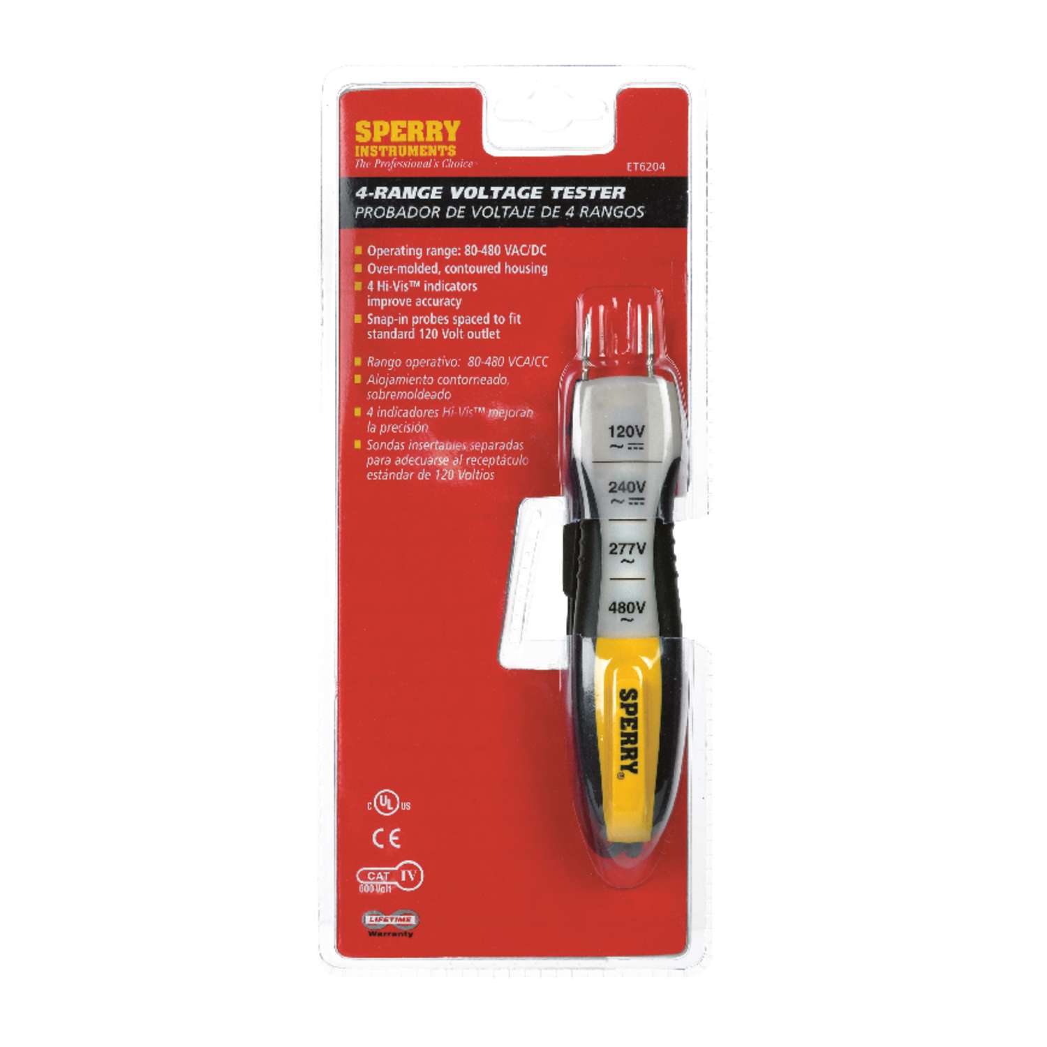 Sperry 80480 V 4 Range Voltage Tester Ace Hardware