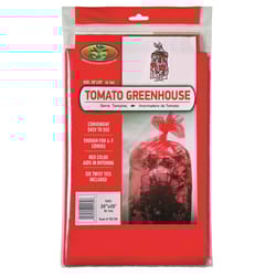 American Nettings & Fabric Red 20 in. H Greenhouse