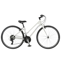 Retrospec Atlas Fitness Hybrid Women Bicycle White