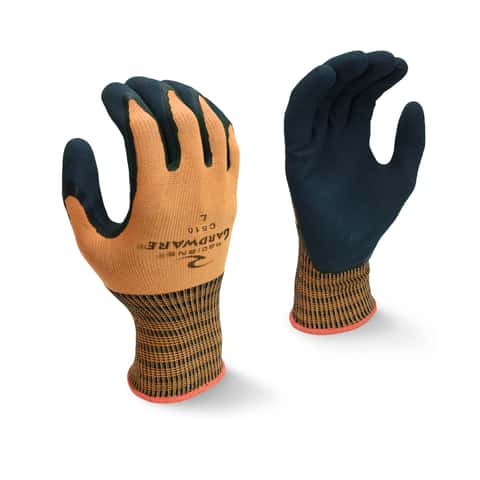 Bellingham Blue Palm-Dipped Knit Work Gloves