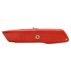 Stanley 5-7/8 in. Self-Retracting Utility Knife Orange