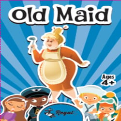 Regal Old Maid Children Card Game Multicolored