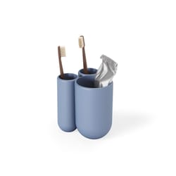 Umbra Slate Blue Plastic Toothbrush Holder