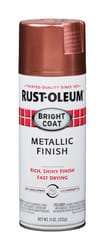 Rust-Oleum Bright Coat Metallic Rose Spray Paint 11 oz