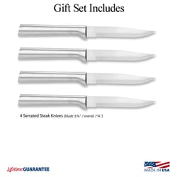 Rada Cutlery 4 in. L Stainless Steel Steak Knife Set 4 pc