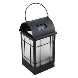 Coleman Cable Moonrays 11 in. Metal Black Lantern