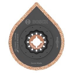 Bosch Starlock 2-1/2 in. S X 4 in. L Carbide Grout Removal Blade 1 pk