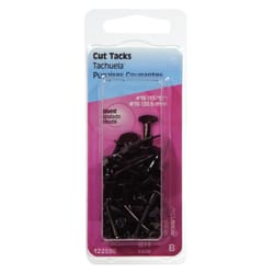 Hillman No. 16 X 13/16 in. L Blue Steel Cut Tacks 2 pk Hillman No. 16 X 13/16 in. L Blue Steel Cut Tacks 2 pk