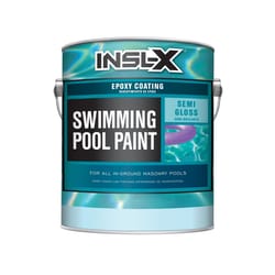 Insl-x Indoor and Outdoor Semi-Gloss Royal Blue Epoxy Swimming Pool Paint 1 gal