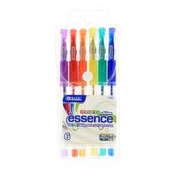 Bazic Products Essence Assorted Glitter Gel Pen 6 pk