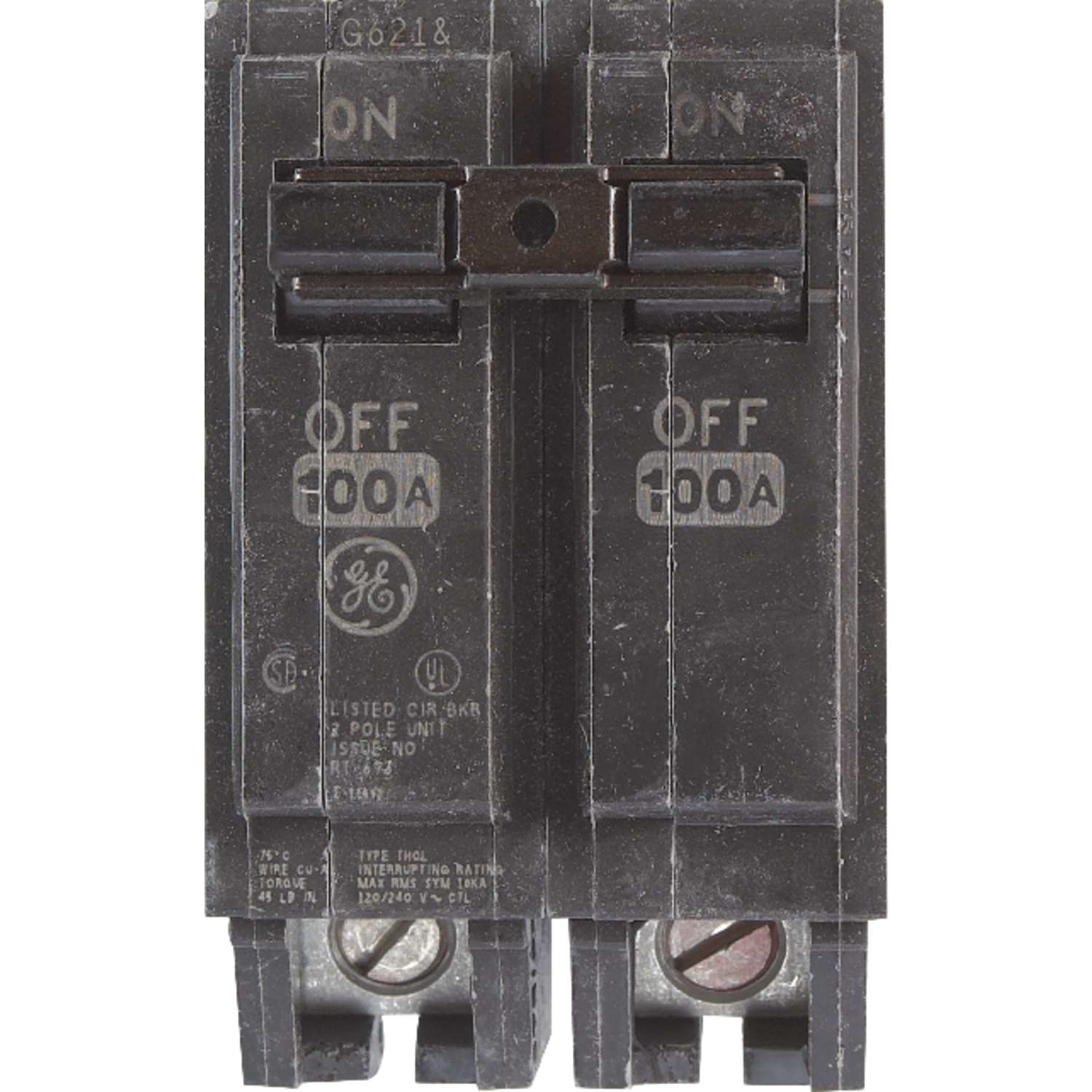 GE QLine 100 amps Standard 2Pole Circuit Breaker Ace Hardware