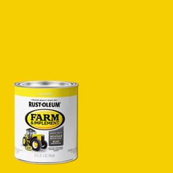 Rust-Oleum Indoor/Outdoor Gloss JD Yellow Oil-Based Oil Modified Alkyd Farm & Implement 1 qt