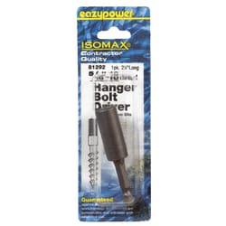 Eazypower Isomax Hex 5/16 in.-18 in. X 2.5 in. L Screwdriver Bit Adapter Steel 1 pc