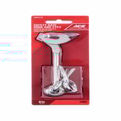 Ace 1 in. L Zinc Safety Gate Hook 1 pk