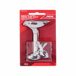 Ace 1 in. L Zinc Safety Gate Hook 1 pk