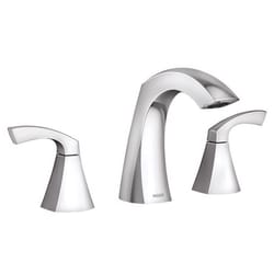 Moen Lindor Chrome Transitional Widespread Bathroom Sink Faucet 8 - 16 in.