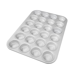 Fat Daddio's 11 in. W X 16 in. L Cupcake Pan Silver 1 pc