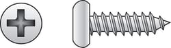 HILLMAN No. 8 Ga. X 3/4 in. L Phillips Pan Head Sheet Metal Screws 100 pk