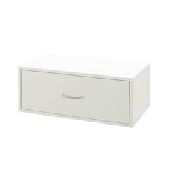 Organized Living White Drawer 9.5 in. H X 24 in. W X 14 in. D