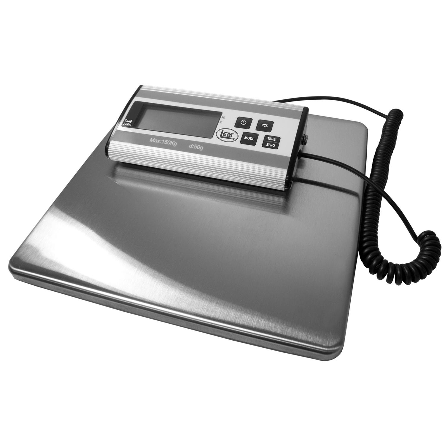 LEM Silver Digital Food Scale 330 lb Sansujyuku sansujyuku.com