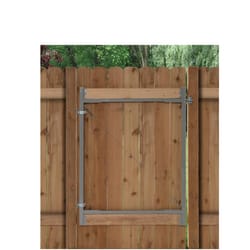 Adjust-A-Gate Black Steel Adjustable Gate Kit 1 pk
