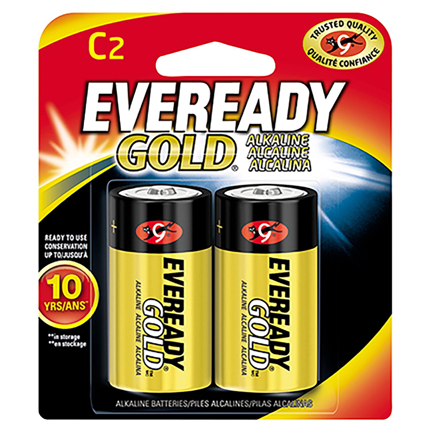 UPC 039800028884 product image for Eveready C Gold Alkaline Batteries 2/Pack (A93BP-2) - 24 Pack | upcitemdb.com