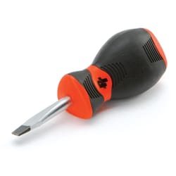 Performance Tool 1/4 in. X 1-1/2 in. L Slotted Stubby Screwdriver 1 pc