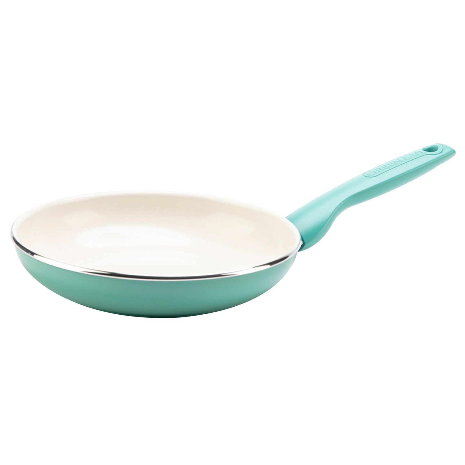 Photos - Other Accessories Green Pan GreenPan Rio Ceramic Coated Aluminum Fry Pan 7 in. Turquoise CC002478-001 