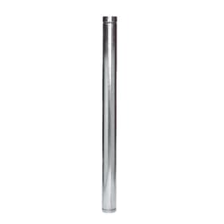 Selkirk 4 in. D X 60 in. L Aluminum Round Gas Vent Pipe