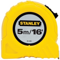 Stanley 16 ft. L X 0.75 in. W Tape Measure 1 pk