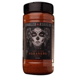 Spanglish Asadero Fiery Citrus Habanero Bar-B-Q Rub/Seasoning 10 oz