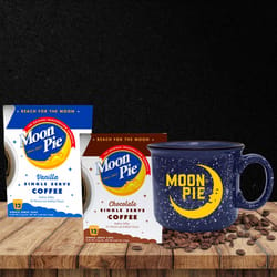 MoonPie 15 oz Navy Ceramic Coffee Mug 1 pk