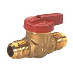 JMF Company Flare Flare Brass Gas Valve