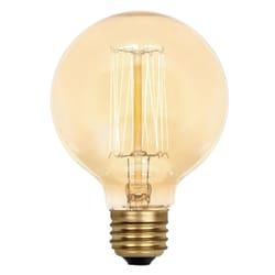 Westinghouse Timeless 60 W G25 Globe Incandescent Bulb E26 (Medium) Amber 1 pk