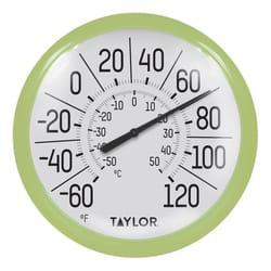 Taylor Dial Thermometer Plastic Multicolored 8.5 in.