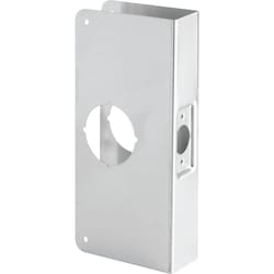 Prime-Line 9 in. H X 3.875 in. L Stainless Steel Lock and Door Reinforcer