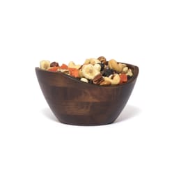 Lipper International Natural Beechwood Contemporary Wavy Rim Bowl 1 pc